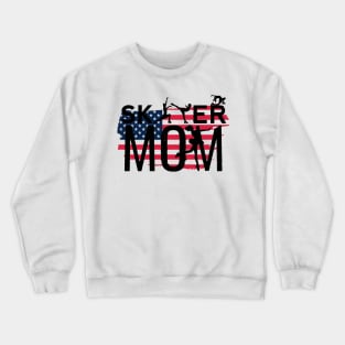 American Figure Skating Mom Crewneck Sweatshirt